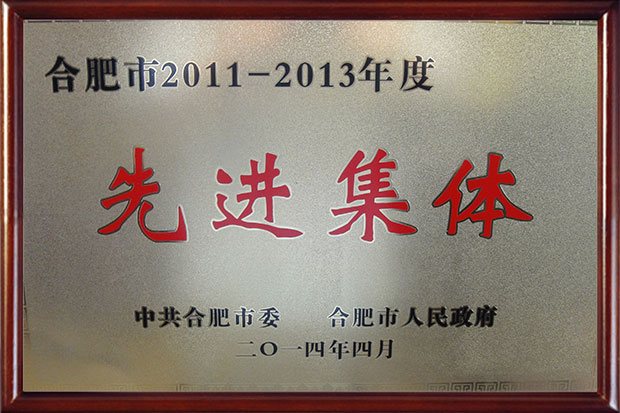 合肥市先进集体