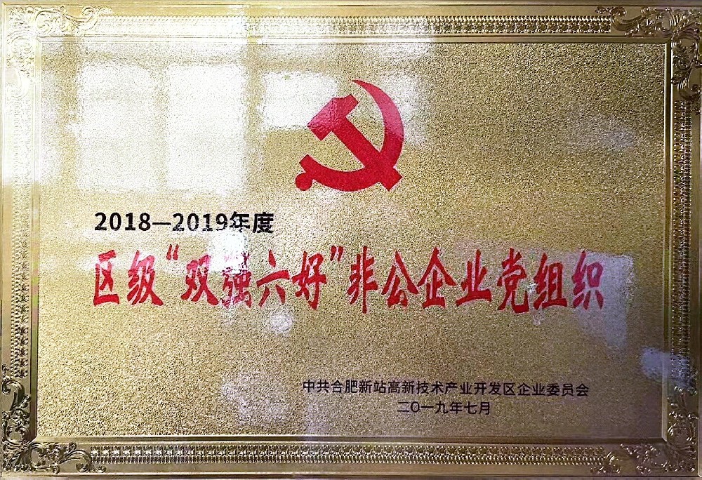 新站区区级“双强六好”非公企业党组织